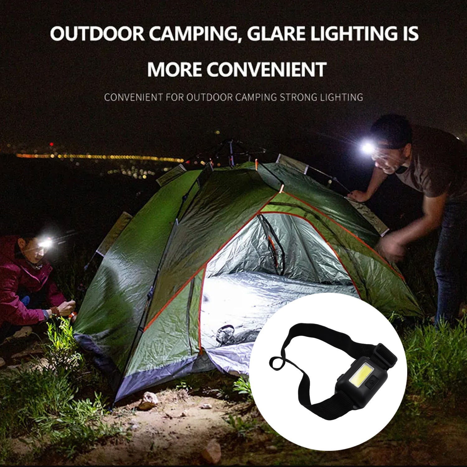 10W COB Waterproof Headlamp – Portable Lantern for Camping, Hiking, Cycling & Hunting (1 Pc) 10W COB Waterproof Headlamp – Portable Lantern for Camping, Hiking, Cycling & Hunting (1 Pc)
